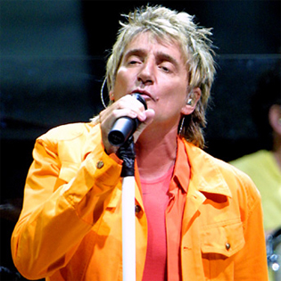 Rod Stewart, ranked 2nd on Hot Tours Chart
