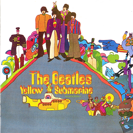 beatles yellow submarine album cover