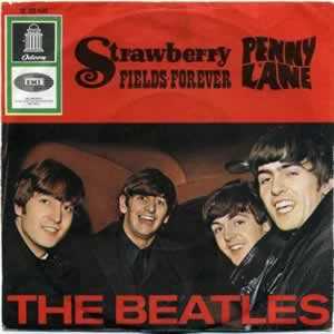 beatles strawberry fields penny lane vinyl record 217