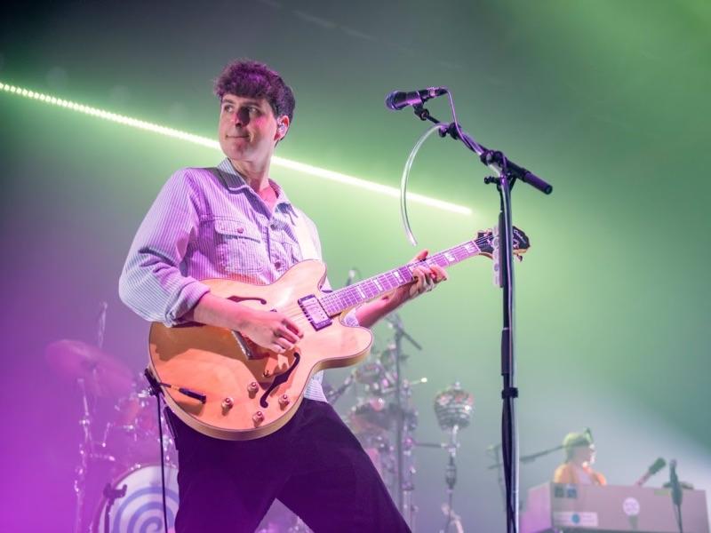 Vampire Weekend playing the O2 Victoria Warehouse in Manchester (Gary Mather for LIve4ever)