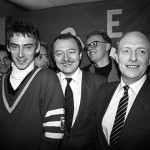 Weller with politicians Livingstone & Kinnock