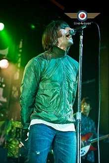 Liam Gallagher performs with Beady Eye in the USA, 2011 (Photo: Live4ever)