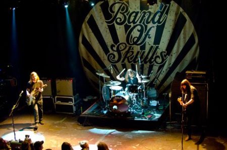 Band Of Skulls perform in NYC, March 2012 (Photo: Live4ever Media)