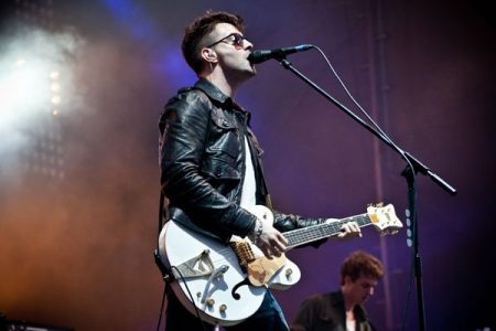 Liam Fray performs with The Courteeners (Photo: Andy Crossland for Live4ever)