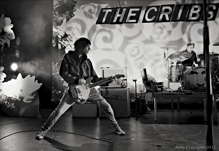 The Cribs live (Photo: Andy Crossland for Live4ever)