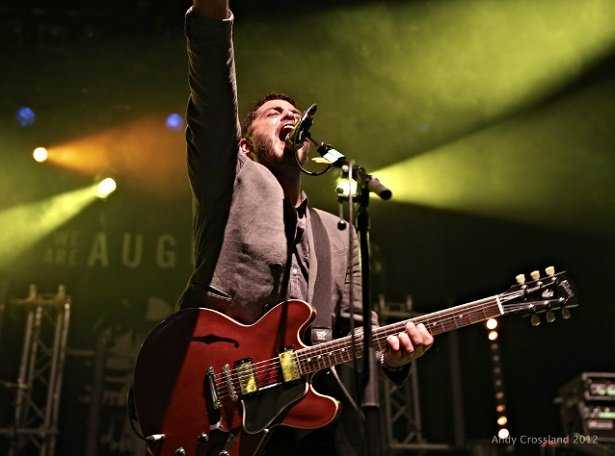 Augustines live in London, 2012 (Photo: Andy Crossland for Live4ever)