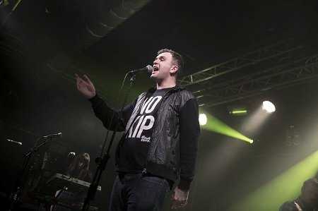 Jon McClure of Reverend & The Makers is a part of the Peace Collective (Photo: Gary Mather for Live4ever)