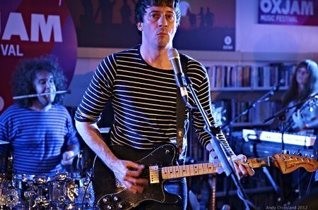 Blur's Graham Coxon performing solo @ Oxjam (Photo: Andy Crossland for Live4ever)