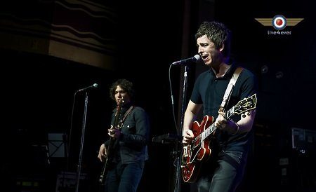 Noel Gallagher's High Flying Birds live at Webster Hall, NYC (Photo: Paul Bachmann for Live4ever Media)