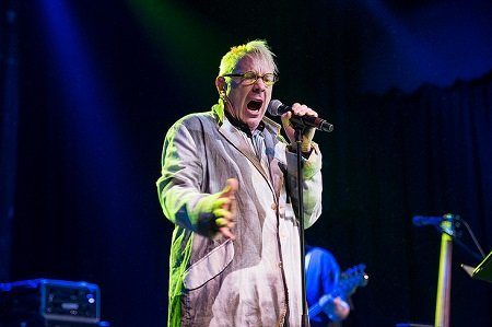 John Lydon onstage with Public Image Ltd., Sept 2015 (Photo: Gary Mather for Live4ever Media)