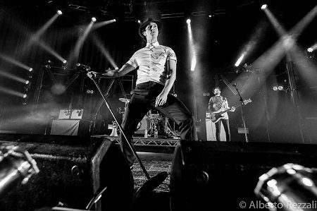 Maximo Park at the London Roundhouse (Photo: Alberto Pezzali for Live4ever Media)