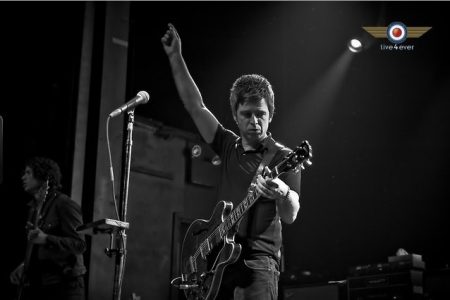 Noel Gallagher - captured here live in New York - was one of the headliners at T In The Park 2015 (Photo: Paul Bachmann for Live4ever Media)