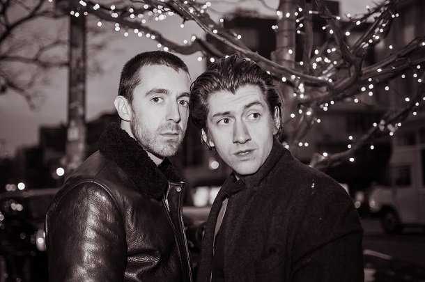 Miles Kane and Alex Turner, The Last Shadow Puppets, in New York (Photo: Paul Bachmann for Live4ever Media)
