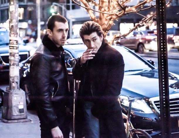 Miles Kane and Alex Turner, The Last Shadow Puppets, in New York (Photo: Paul Bachmann for Live4ever Media)