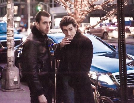 The Last Shadow Puppets on the streets of New York City (Photo: Paul Bachmann for Live4ever Media)
