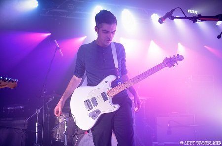 The Boxer Rebellion live at the London Oslo. (Photo: Andy Crossland for Live4ever Media)