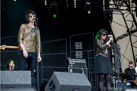 Cat's Eyes performing at the 2016 Citadel Festival, London (Photo: Alberto Pezzali for Live4ever Media)