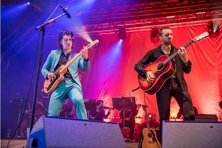 The Last Shadow Puppets at Manchester's Castlefield Bowl, July 2016. (Photo: Gary Mather for Live4ever Media)