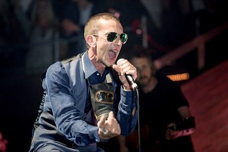 Former Verve frontman Richard Ashcroft playing the Albert Hall in Manchester, May 2016. (Photo: Gary Mather for Live4ever Media)