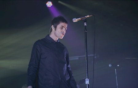 Liam Gallagher performing in Manchester with Beady Eye, 2013 (Photo: Gary Mather for Live4ever)