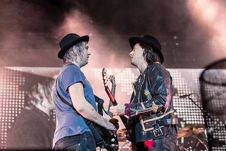 The Libertines live in Manchester, January 2016 (Photo: Gary Mather for Live4ever Media)