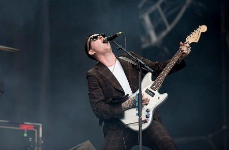Laurie Vincent of Slaves performing at Leeds Festival 2016 (Photo: Gary Mather for Live4ever)