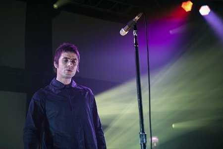 Liam Gallagher performing in Manchester with Beady Eye (Photo: Gary Mather for Live4ever)
