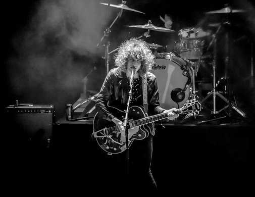 Temples live at the Bowery Ballroom in NYC. (Paul Bachmann for Live4ever)
