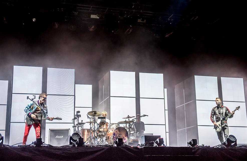 Muse headlining the first day of Leeds Festival 2017 (Gary Mather / Live4ever)