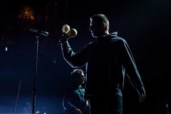 Liam Gallagher performing at Rebel in Toronto (Lisa Mark / Live4ever)