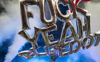 A live photo of the flaming lips at bluedot festival