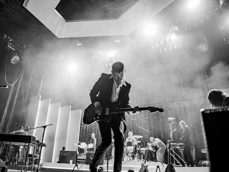 Arctic Monkeys performing the first of two shows at Birmingham Arena in September 2018 (Gary Mather for Live4ever)