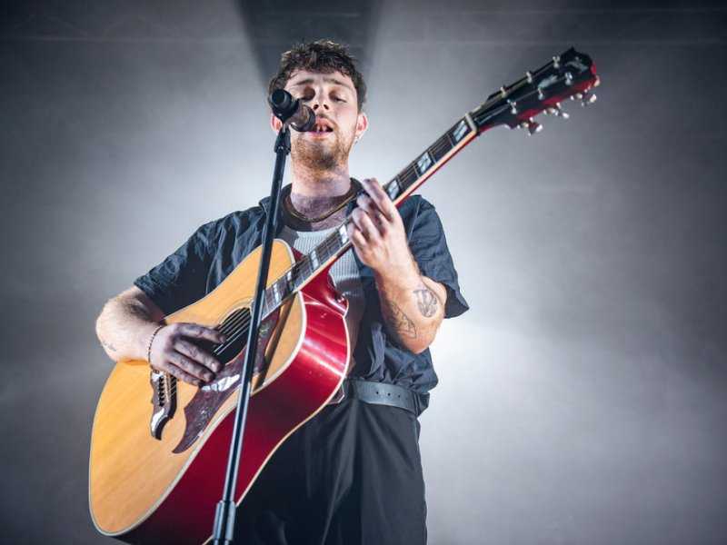 Tom Grennan touring debut album Lighting Matches in Liverpool (Gary Mather for Live4ever)