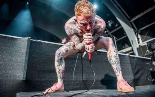 Frank Carter & The Rattlesnakes at All Points East Festival, London (Gary Mather for Live4ever)