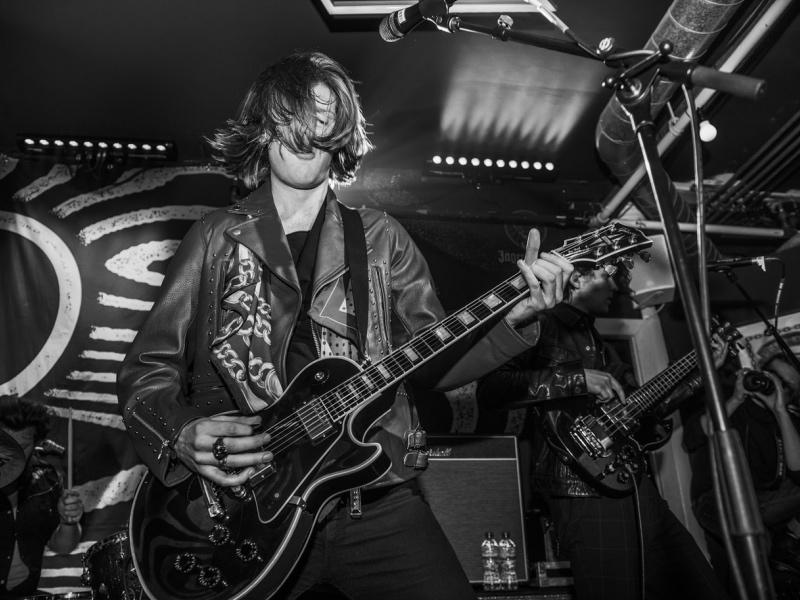The Amazons playing Jimmy's in Manchester, Feb 2019 (Gary Mather for Live4ever)