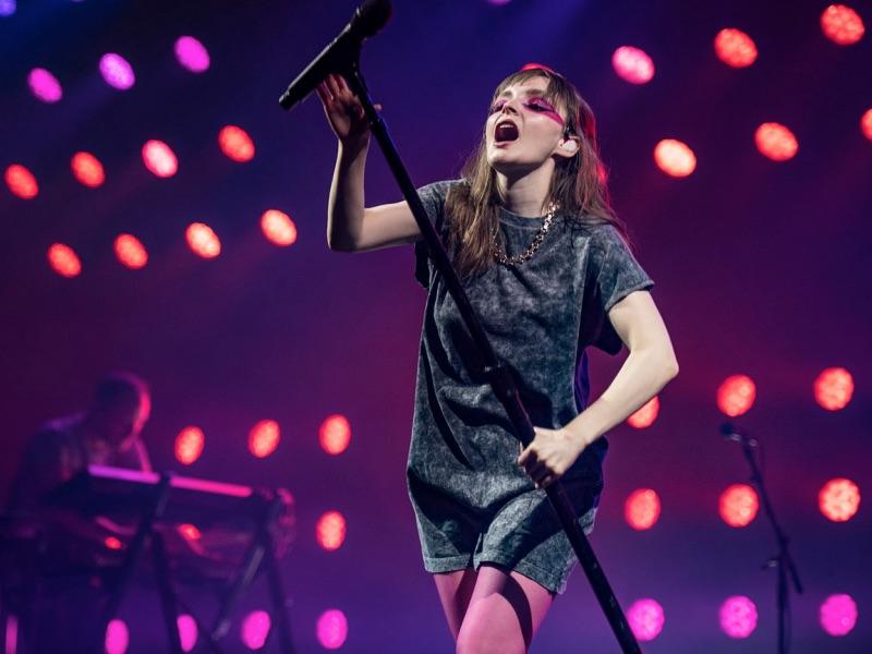 Chvrches live in Manchester (Gary Mather for Live4ever)