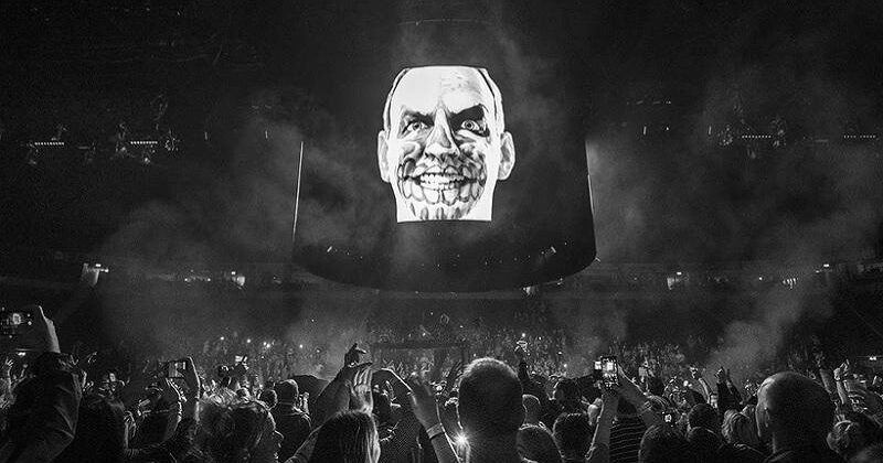 A photo of Fatboy Slim performing at the Manchester Arena (Gary Mather for Live4ever)