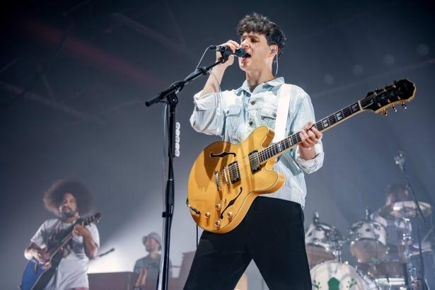 Vampire Weekend playing the O2 Victoria Warehouse in Manchester (Gary Mather for LIve4ever)