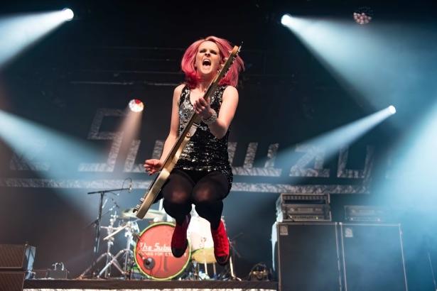 The Subways live in Manchester, March 2020 (Gary Mather for Live4ever)