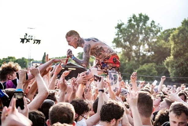 Frank Carter & The Rattlesnakes at All Points East Festival, London (Gary Mather for Live4ever)