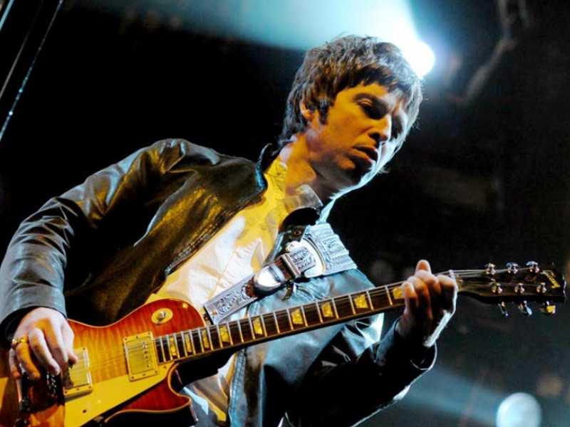 Noel Gallagher in New York on the final Oasis world tour (Paul Bachmann for Live4ever)