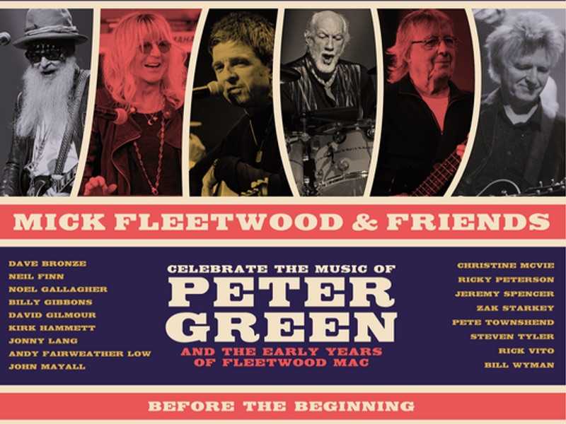 Peter Green Noel Gallagher Mick Fleetwood David Gilmour
