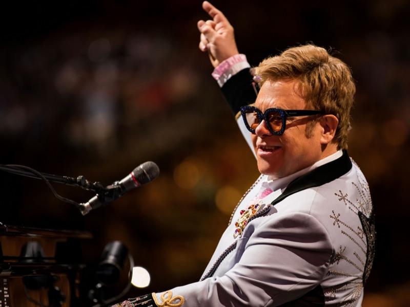 Press photo of Elton John by Rocket Entertainment / Ben Gibson