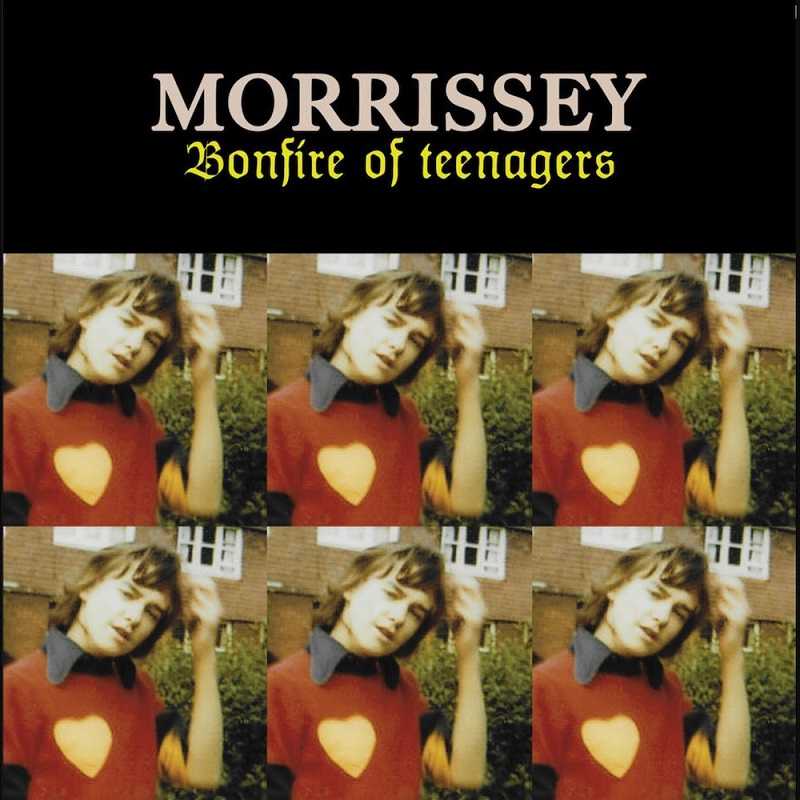 Morrissey Bonfire Of Teenagers artwork 