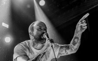 Joe Talbot with Idles @ Terminal 5, New York City (Paul Bachmann for Live4ever)