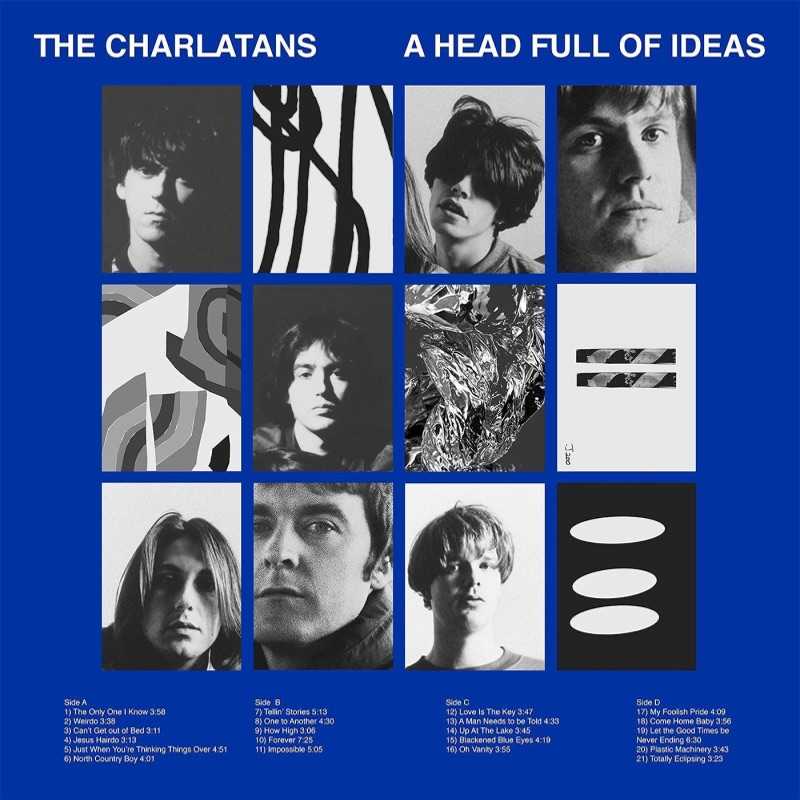 The Charlatans A Head Full Of Ideas artwork