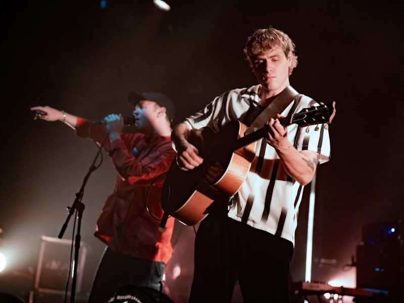 DMA's live in Manchester during their Oct/Nov '21 UK and Ireland tour (Gary Mather for Live4ever)