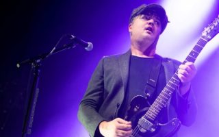 Pete Doherty with The Libertines live in Manchester (Gary Mather for Live4ever)