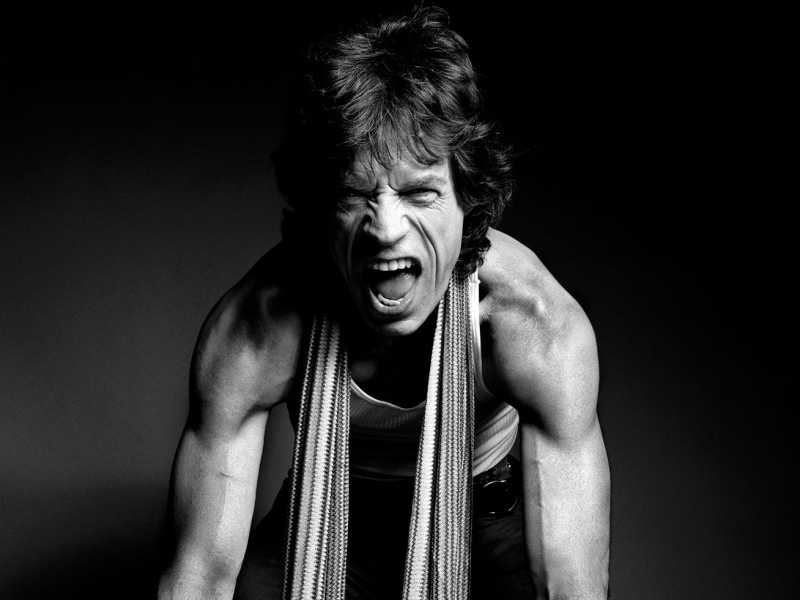 Mick Jagger by Rankin