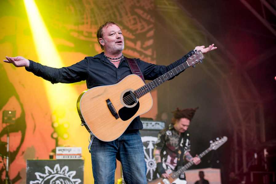 Levellers headline A Beautiful Day Out - Sounds Of The City at Manchester's Castlefield Bowl, July 2017 (Gary Mather for Live4ever)